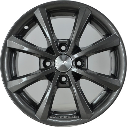 Диск R14 4x100 СКАД Каллисто 6,0J ET38 D67,1 графит