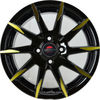 Диск R15 4x100 Yokatta-32 6,0J ET50 D60,1 BK+Y