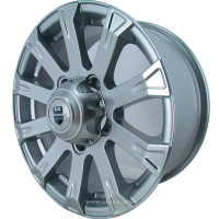 Диск R16 5x139,7 Байкал (KC601) К&К 7,0J ET35 D108,5 блэк платинум