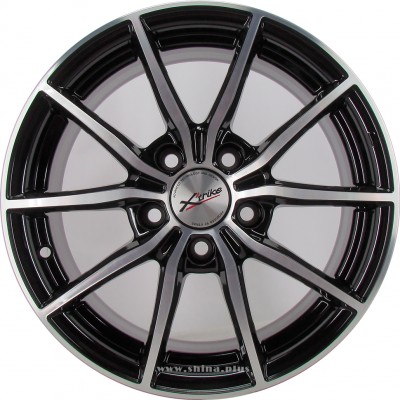 Диск R15 5x108 Xtrike (X-111) 6,5J ET43 D63,35 BK/FP