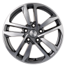 Диск R16 5x114.3 Khomen Wheels KHW1612 6,5J ET45 D67.1 (Mazda 3/ix35) Gray-FP ПИК