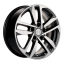 Диск R16 5x114.3 Khomen Wheels KHW1612 6,5J ET45 D67.1 (Mazda 3/ix35) Gray-FP ПИК