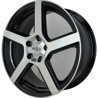 Диск R17 5x108 Dotz CP5 dark 7,0J ET45 D70,1