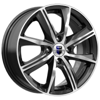 Диск R15 4x100 Арнар оригинал КС890 K&K 6,0J ET40 D60,1 алмаз черный SK