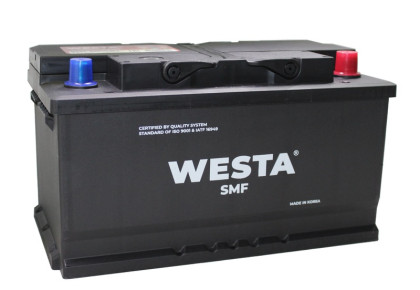 АКБ 80Ah Westa Turkish (LB4) (о.п+) 750А(EN) 12V низкий