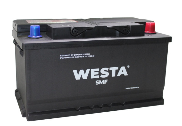 АКБ 80Ah Westa Turkish (LB4) (о.п+) 750А(EN) 12V низкий