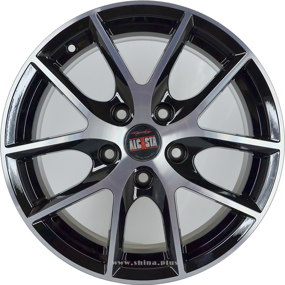 Диск R16 5x114,3 ALCASTA M59 6,5J ET45 D67,1 BKF