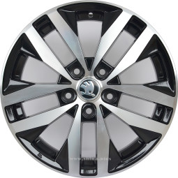 Диск R16 5x112 Replica (SK 65) 6,5J ET50 D57,1 BKF (LegeArtis)