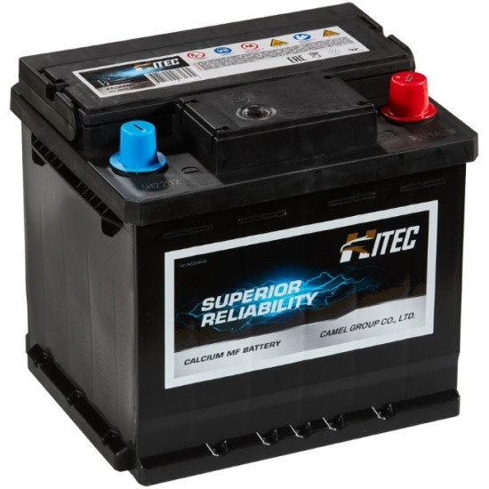 АКБ 50Ah Hitec 55066MF (о.п+) ССА 410 малый корпус