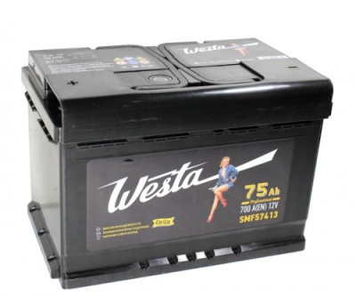АКБ 60Ah Westa Turkish (L2) (+п.п) 600А(EN) 12V
