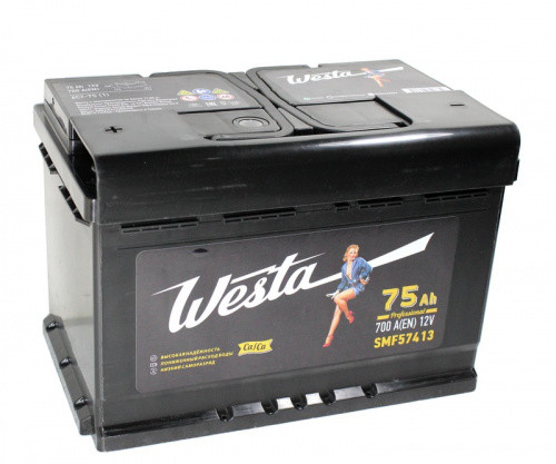 АКБ 60Ah Westa Turkish (L2) (+п.п) 600А(EN) 12V