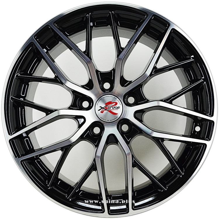 Диск R17 5x112 Xtrike RST (R007) 7,5J ET45 D66,6 BK/FP