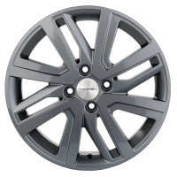 Диск R16 4x100 Khomen Wheels KHW1609 6,0J ET50 D60.1 (Vesta/Largus) Gray ПИК