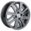 Диск R16 4x100 Khomen Wheels KHW1609 6,0J ET50 D60.1 (Vesta/Largus) Gray ПИК
