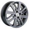 Диск R16 4x100 Khomen Wheels KHW1609 6,0J ET50 D60.1 (Vesta/Largus) Gray ПИК