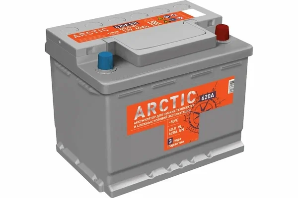 АКБ 60Ah TITAN Arctic (о.п+) 620A (EN) 12V