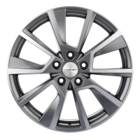 Диск R18 5x114,3 Khomen Wheels KHW1802 7,0J ET50 D54.1 (Coolray) Gray-FP ПИК