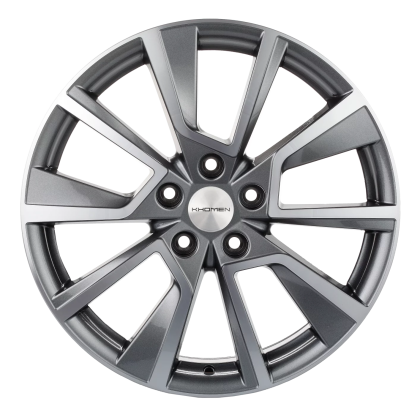 Диск R18 5x114.3 Khomen Wheels KHW1802 7,0J ET50 D54.1 (Coolray) Gray-FP ПИК
