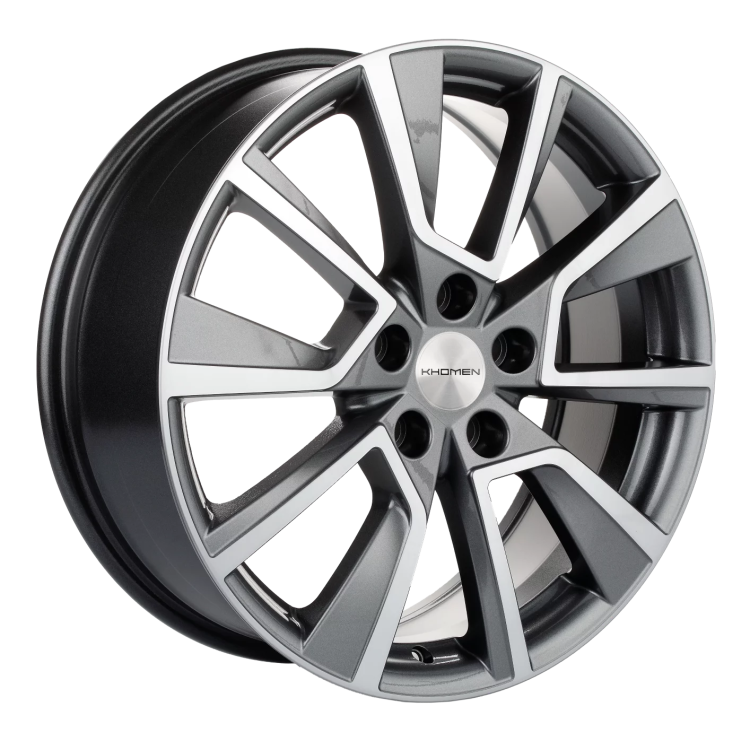 Диск R18 5x114,3 Khomen Wheels KHW1802 7,0J ET50 D54.1 (Coolray) Gray-FP ПИК