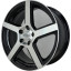 Диск R17 5x114,3 Dotz CP5 dark 7,0J ET45 D71,6