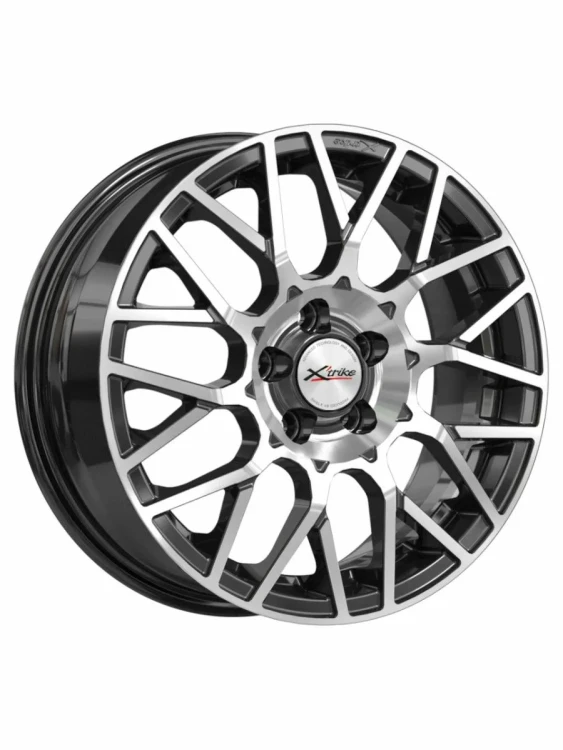 Диск R15 4x100 Xtrike (X-132) 6,0J ET46 D60,1 BK/FP