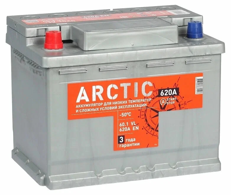 АКБ 60Ah TITAN Arctic (+п.п) 620A (EN) 12V