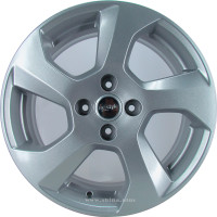 Диск R16 4x100 K&K Lada Largus-cross (КС703)  6,0J ET50 D60,15 сильвер