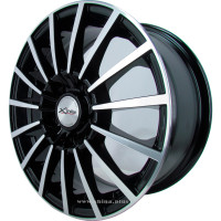 Диск R15 5x100 Xtrike (X-106) 6,5J ET38 D67,1 BK/FP