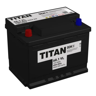 АКБ100Ah Titan Standart (+п.п) 820А (EN) 12V