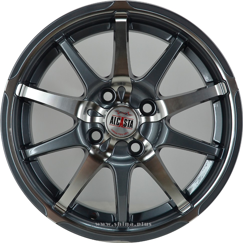 Диск R15 4x100 ALCASTA M10 6,0J ET48 D54,1 GMF