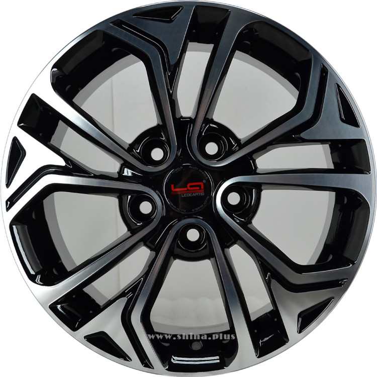 Диск R17 5x114,3 Concept-KI532 7,0J ET47 D67,1 BKF (LegeArtis)