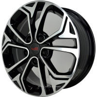 Диск R17 5x114,3 Concept-KI532 7,0J ET47 D67,1 BKF (LegeArtis)