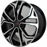 Диск R17 5x114,3 Concept-KI532 7,0J ET47 D67,1 BKF (LegeArtis)