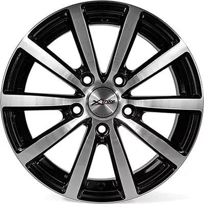 Диск R15 5x100 Xtrike (X-115) 6,0J ET38 D57,1 BK/FP