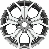 Диск R17 5x114,3 Khomen Wheels KHW1715 7,0J ET48 D67,1 (Kia K5) Gray-FP