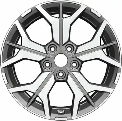 Диск R17 5x114,3 Khomen Wheels KHW1715 7,0J ET48 D67,1 (Kia K5) Gray-FP