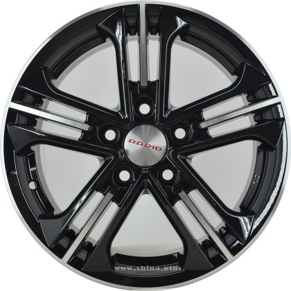 Диск R15 5x108 Тринити-оригинал (КС615) 6,0J ET50 D63,35 алмаз черный