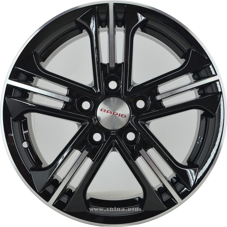 Диск R15 5x108 Тринити-оригинал (КС615) 6,0J ET50 D63,35 алмаз черный