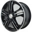 Диск R15 5x108 Тринити-оригинал (КС615) 6,0J ET50 D63,35 алмаз черный