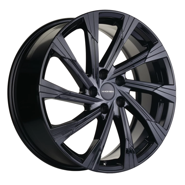 Диск R19 5x114,3 Khomen Wheels KHW1901 7,5J ET45 D67,1 Black