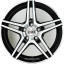 Диск R16 5x105 ALCASTA M54 6,5J ET39 D56,6 BKF