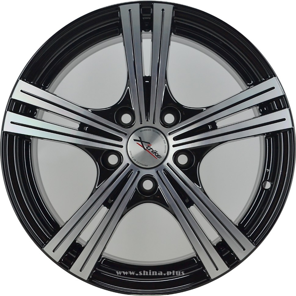 Диск R16 5x114,3 Xtrike (X-112) 6,5J ET40 D66,1 BK/FP