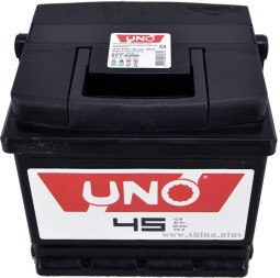 АКБ 45Ah Uno (о.п+) 330A(EN) 12V мал.корпус