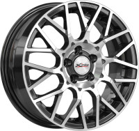 Диск R18 5x112 Xtrike X-133 7,5J ET43 D57,1 BK/FP