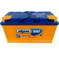 АКБ100Ah Аком (о.п+) 920А(EN) 12V