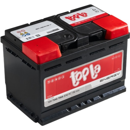 АКБ 75Ah Topla Energy (108375 E75X 57413) SMF (+п.п) 700А (EN) 12V АКБ 75Ah Topla Energy (108375 E75X 57413) SMF (+п.п) 700А (EN) 12V