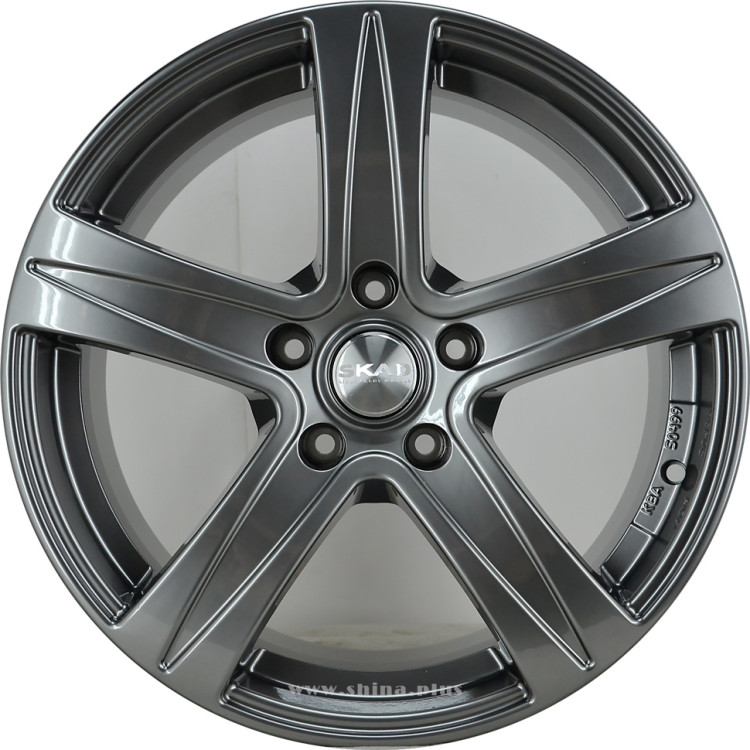 Диск R17 5x114,3 Скад Сакура 7,5J ET38 D67,1 грей