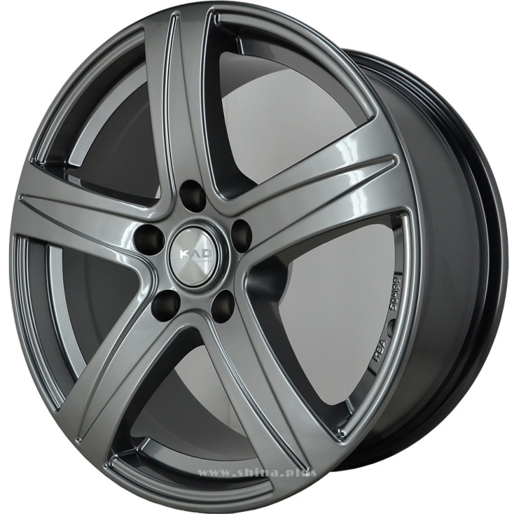 Диск R17 5x114,3 Скад Сакура 7,5J ET38 D67,1 грей