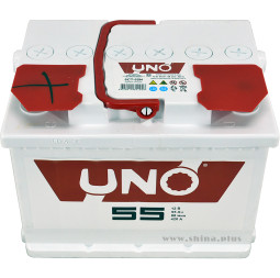 АКБ 55Ah Uno (+п.п) 420A(EN) 12V