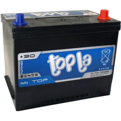 АКБ 70Ah Topla Top Jis (118870) TT70J 57029 SMF (о.п+) 700(EN) Азия